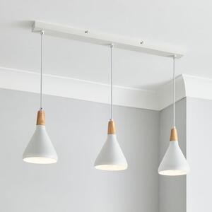 Elements Wolston 3 Light Diner Ceiling Light