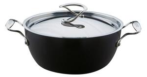 Circulon Style Non-Stick Hard Anodised Aluminium Casserole Pan, 26cm