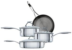 Circulon C Series Non-Stick Tri-Ply Stainless Steel 4 Piece Pan Set