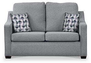 Charlcote Faux Linen Fabric 2 Seater Double Sofa Bed | Grey Blue & More