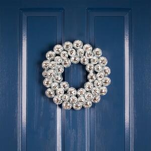 Disco Ball Wreath