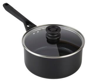 Ninja ZEROSTICK Hard Anodised Classic Saucepan with Lid, 20cm