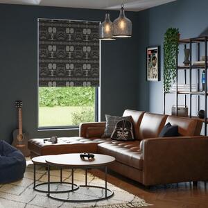 Star Wars Black Cordless Roller Blind