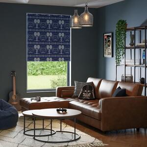 Star Wars Navy Cordless Roller Blind