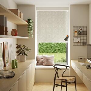 Tenby Ecru Blackout Roller Blind