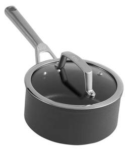 Ninja ZEROSTICK Hard Anodised Saucepan with Lid, 18cm