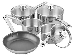 Tala Performance Classic Stainless Steel 5 Piece Pan Set