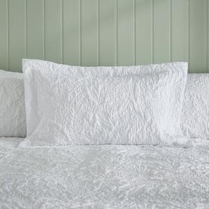 Filey Leaf White Oxford Pillowcase