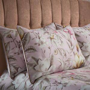 EW by Edinburgh Weavers Lavish Floral Blush 100% Cotton Sateen Pillowcase Pair