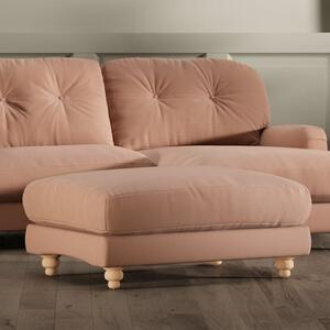 Martha Vintage Velvet Footstool