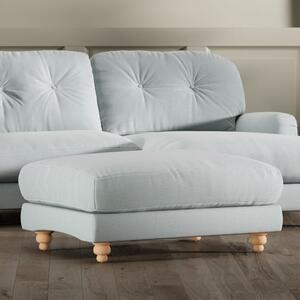 Martha Vintage Velvet Footstool