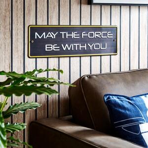 Star Wars Metal Plaque