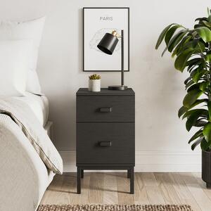 Fulton 2 Drawer Slim Bedside Table