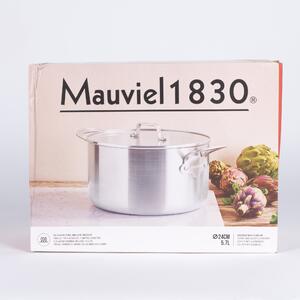 Mauviel Casserole Dish 24cm Silver