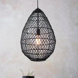 Vogue Ellis Black Wire Pendant Light