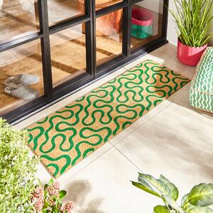 Elements Wrigley Coir Patio Doormat green