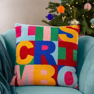 Heya Home FestiveVal Crimbo Square Cushion