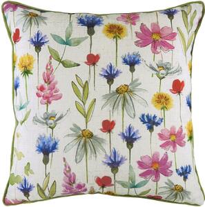 Evans Lichfield Wild Flowers Square Cushion