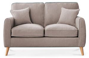 Ada Chenille 2 Seater Sofa | Modern Grey Green Gold Blue & Pink Living Room Settee | Upholstered Fabric Lounge Couch Roseland Furniture