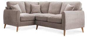 Ada Chenille 4 Seater Large Corner Sofas | Modern Grey, Green, Gold, Blue & Pink Living Room Settee | Upholstered Fabric Couch | Roseland Furniture