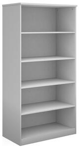 All White Premium High Capacity Bookcases