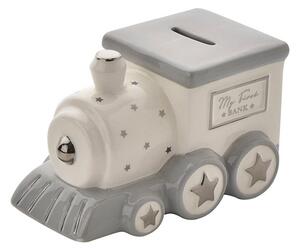 Bambino Ceramic Train Shaped Money Box