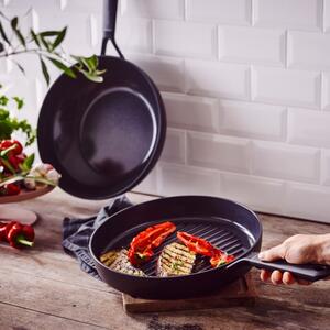 GreenPan Smart Shapes Non-Stick Forged Aluminium Grill Pan, 28cm