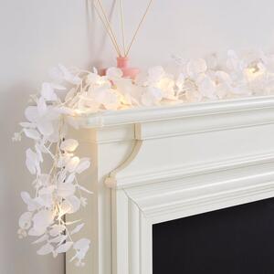 White Eucalyptus Lit Garland