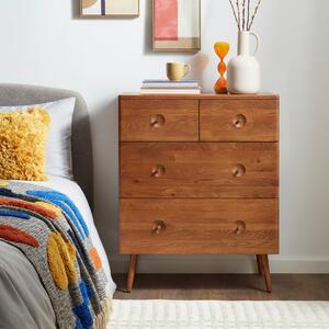 Albury 4 Drawer Chest, Oak