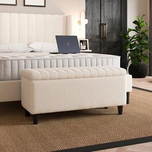 Alara Teddy End of Bed Storage Ottoman