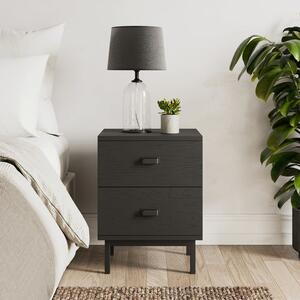 Fulton 2 Drawer Bedside Table