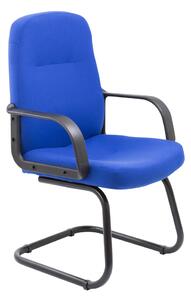 Colwin Visitor Fabric Chair, Royal Blue