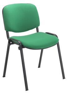 Pack Of 4 Scout Black Frame Fabric Conference Chairs, Green