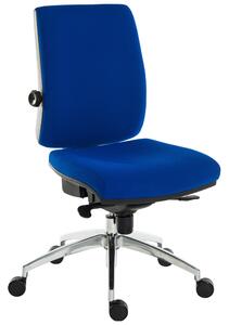 Baron Deluxe 24HR Ergonomic Operator Chair (Fabric), Blue
