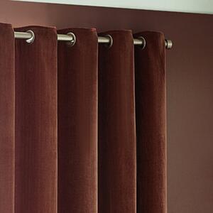 Heavy Chenille Eyelet Curtains