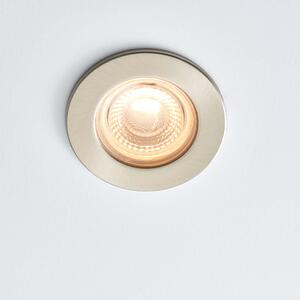 Basics Integrated LED Satin Nickel Flush Recess Light