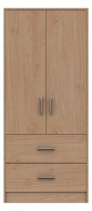 Florine Double 2 Drawer Wardrobe