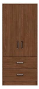 Florine Double 2 Drawer Wardrobe