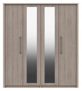 Dolan 4 Door Wardrobe, Mirrored