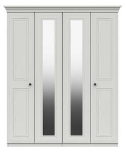 Portia 4 Door Wardrobe, Mirrored