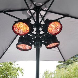 Ruby 4 x 450W Parasol Heater