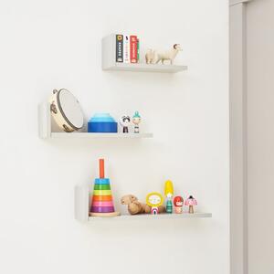 Tutti Bambini Rio Set of Three LShaped Wall Shelves