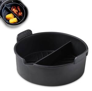 Tower Round Solid Tray With Divider