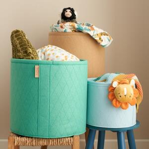 Tutti Bambini Set of 3 Felt Nursery Storage Baskets