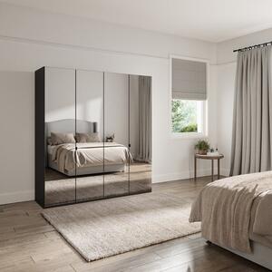 Wiemann Kahla 4 Door Mirrored Wardrobe