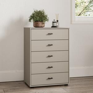 Wiemann Kahla Matt Small 5 Drawer Chest