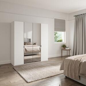 Wiemann Kahla 4 Door Mirrored Wardrobe