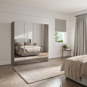 Wiemann Kahla 4 Door Mirrored Wardrobe