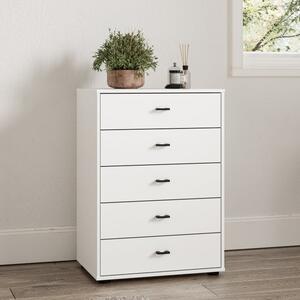 Wiemann Kahla Matt Small 5 Drawer Chest