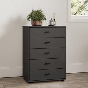 Wiemann Kahla Matt Small 5 Drawer Chest